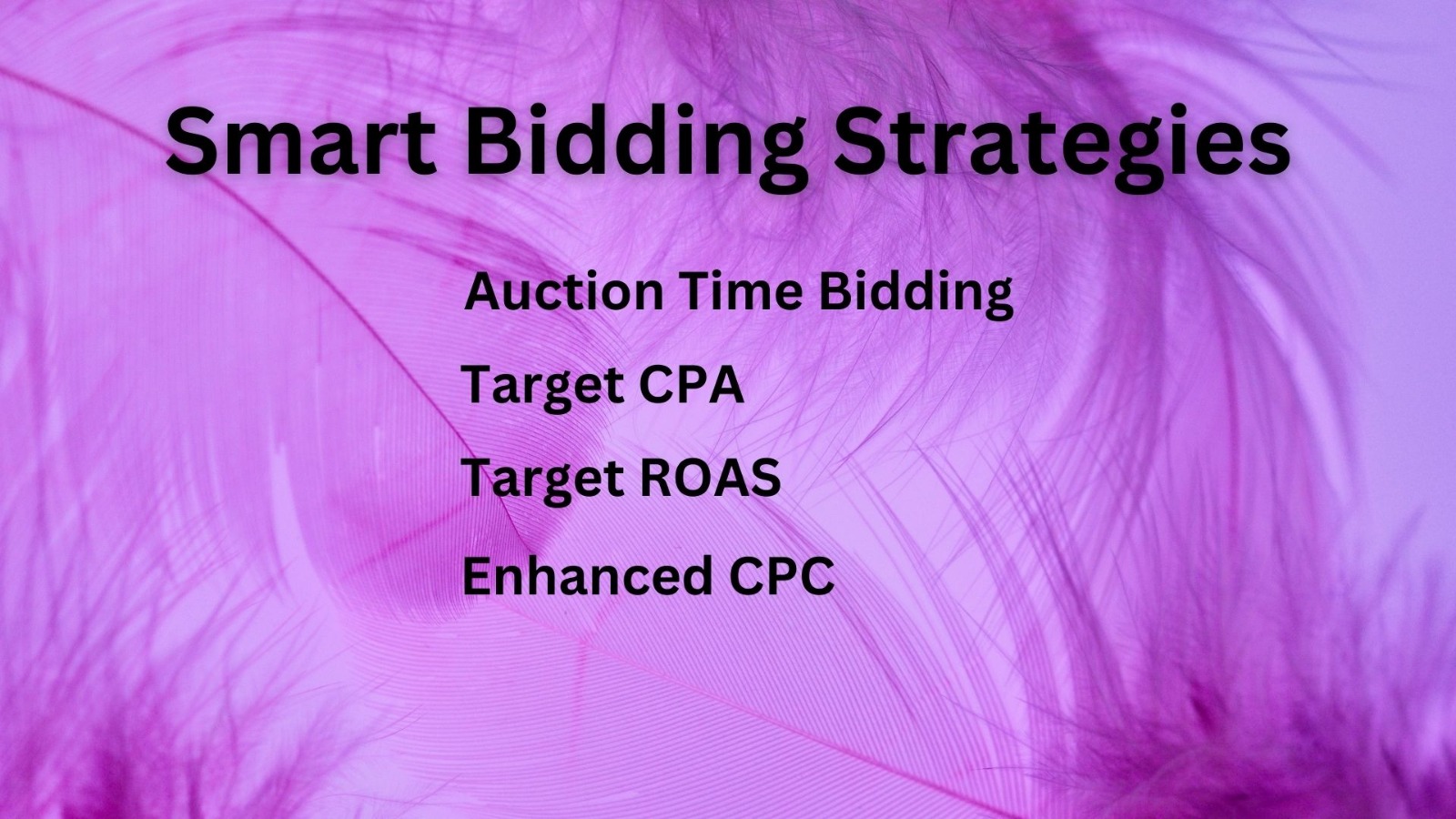 smart bidding stratergies